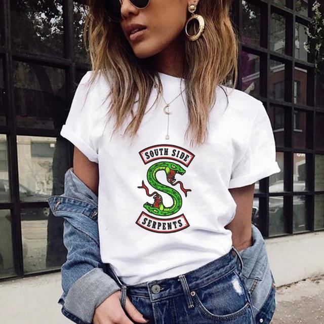 Southside Serpents White T-Shirt