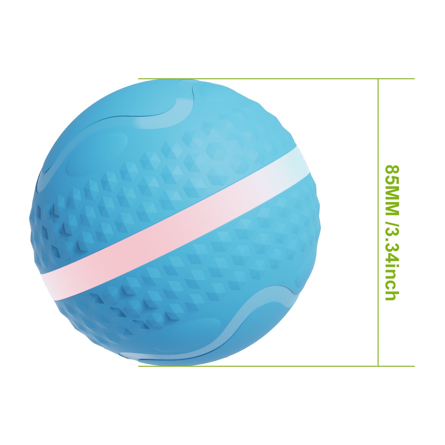 Smart Interactive Dog Toys, Automatic Moving Ball With Lighting Modes, Interactive Dog Toys For Dog Enrichment & Stimulation, Motion Activated Rolling Toy For Medium And Large Dogs