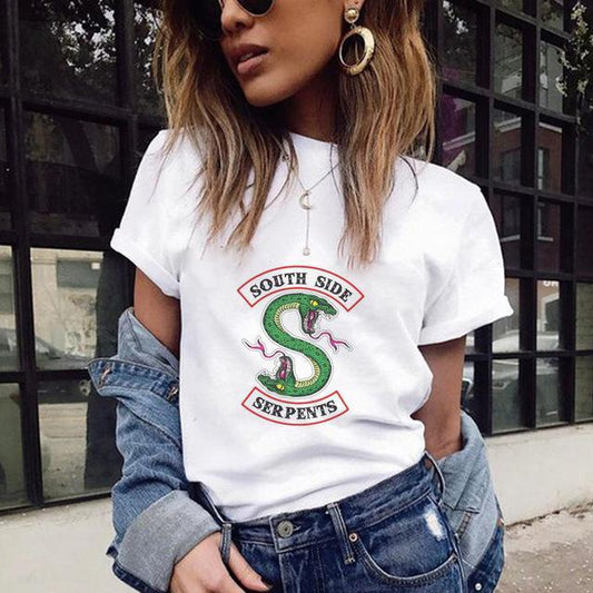 Southside Serpents White T-Shirt